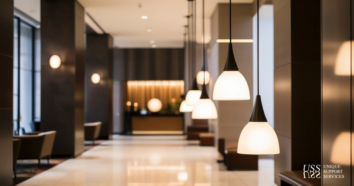 Front of house hotel cleaning