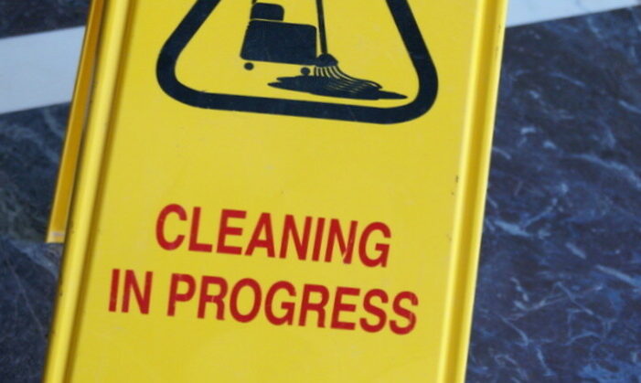 Cleaning In Progress Image