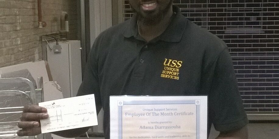 Adama Diarrassouba Feb Employee of Month Adama