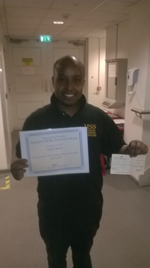 Omar Malin March Employee of Month Omar Malin