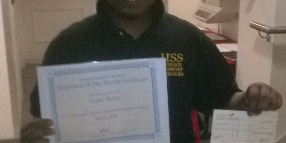 Omar Malin March Employee of Month Omar Malin