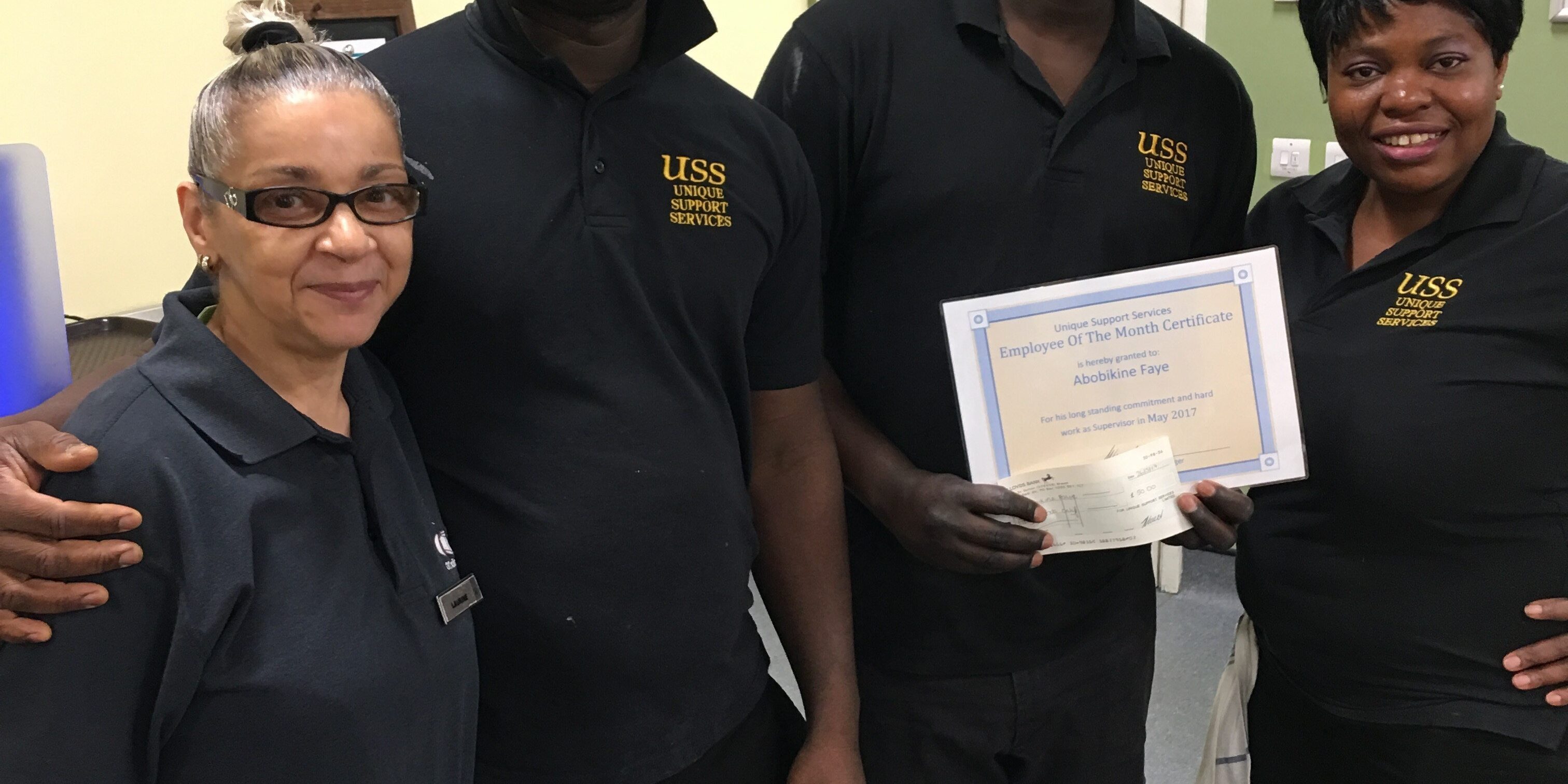 Abob Faye May Employee of Month Abob Faye May