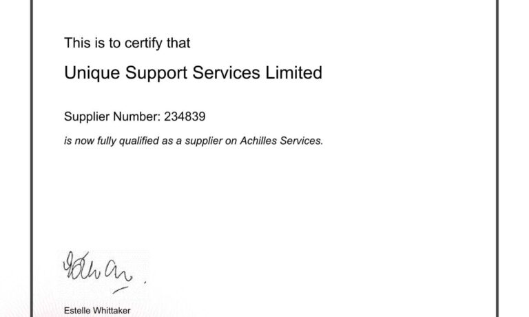 Community Certificate