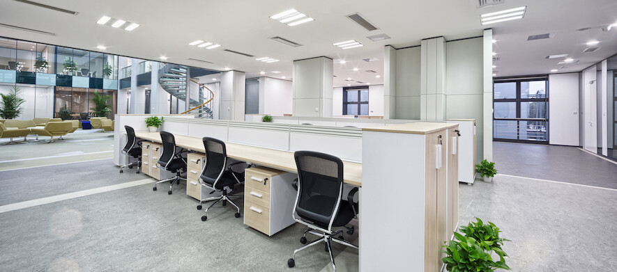 modern office room interior