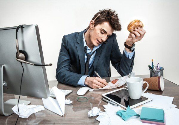Dirty office