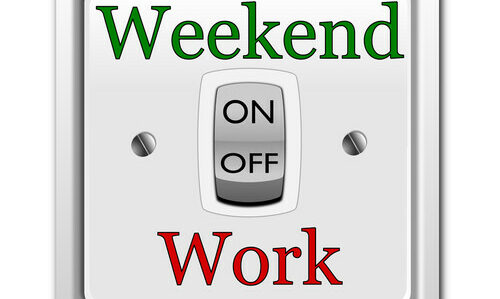 Weekend Working