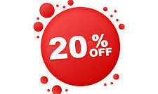 20% discount