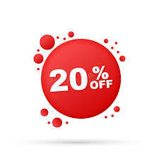 20% discount 20% discount