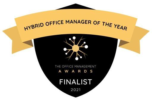 Hybrid Office Manager of the Year – Finalist (002) Hybrid Office Manager of the Year