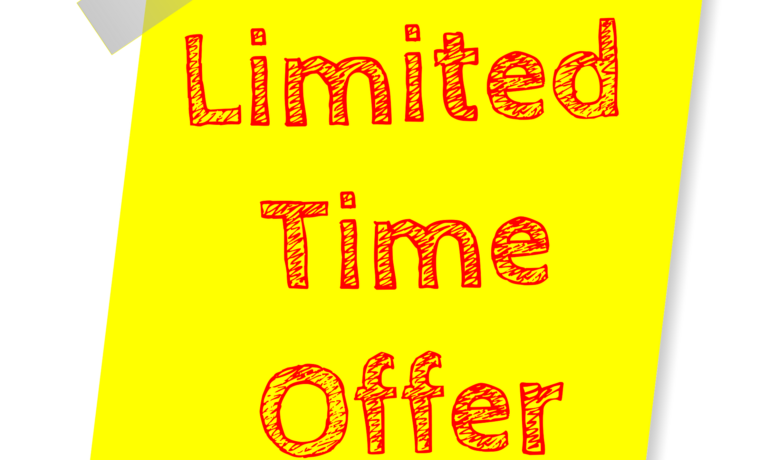 Limited Time Offer