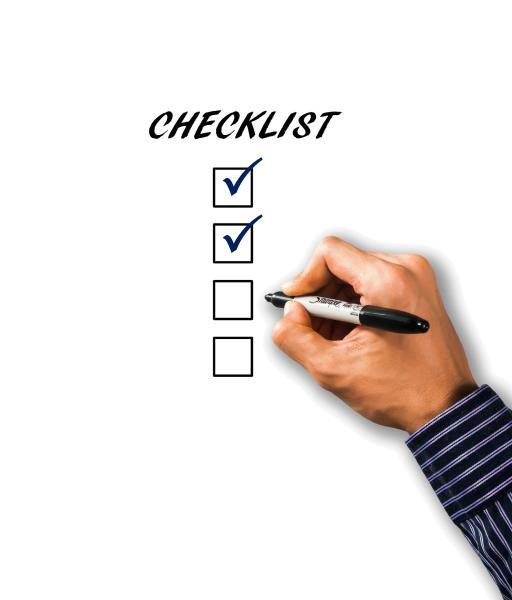 Checklist Checklist